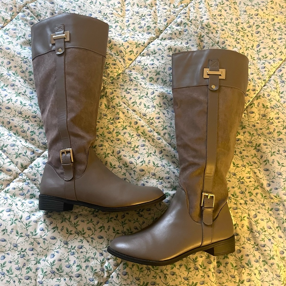 Suede Boots